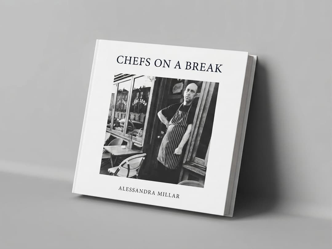 Chefs on a Break book cover by Alessandra Millar